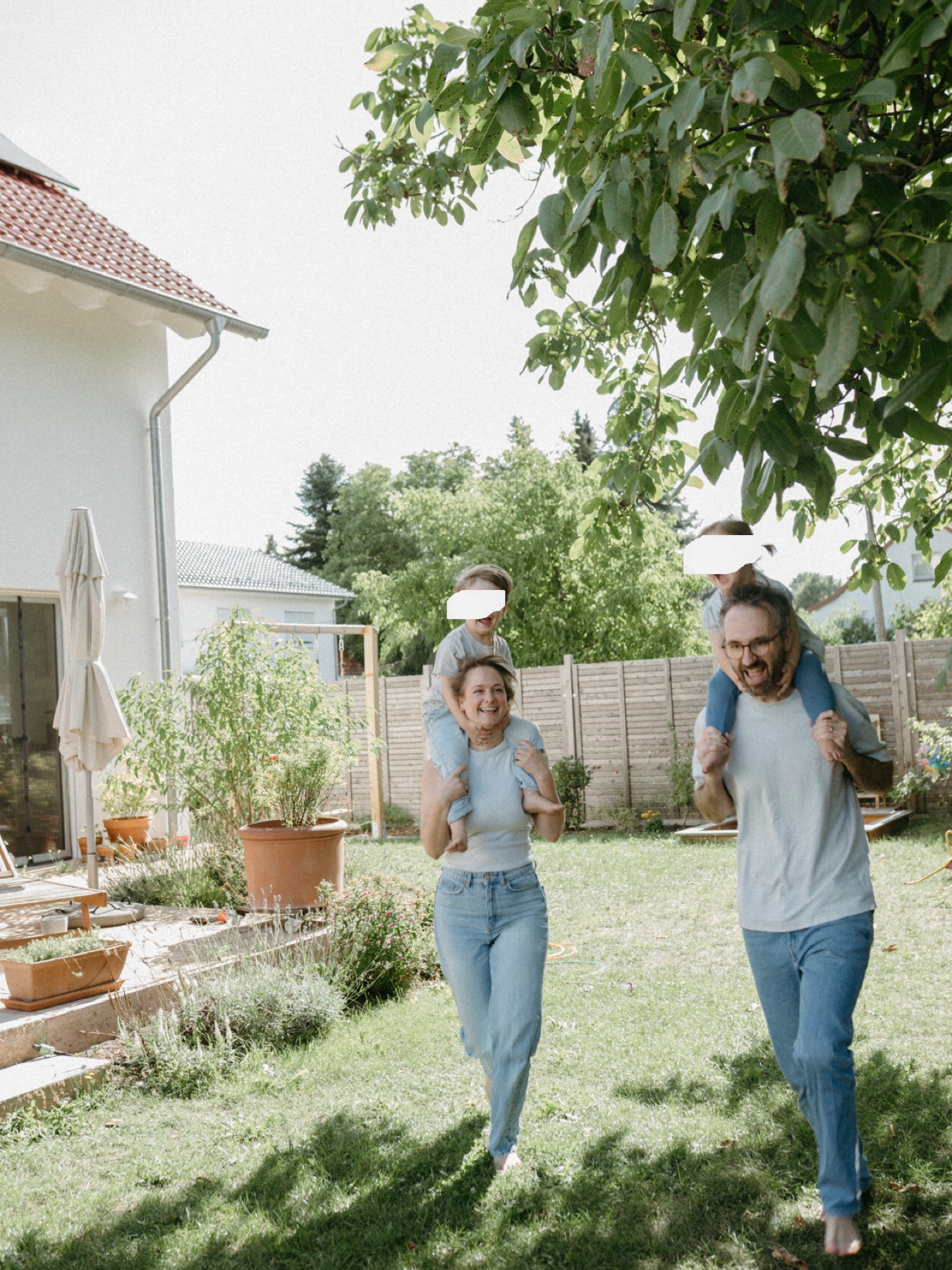 a family home session